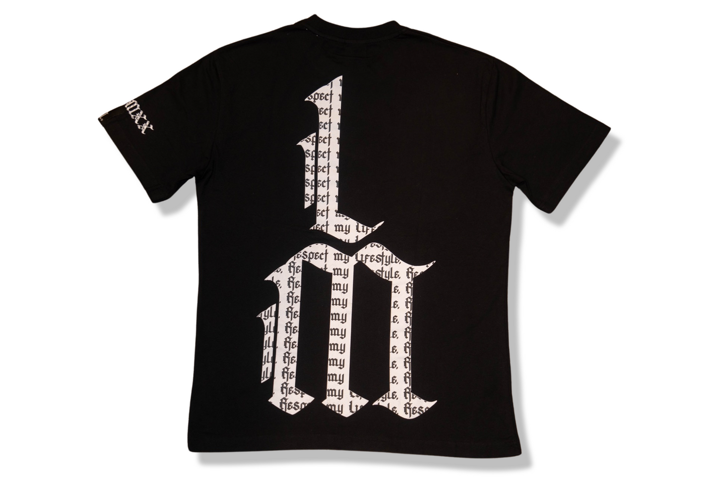 LM Black T-shirt “Respect my Lifestyle”