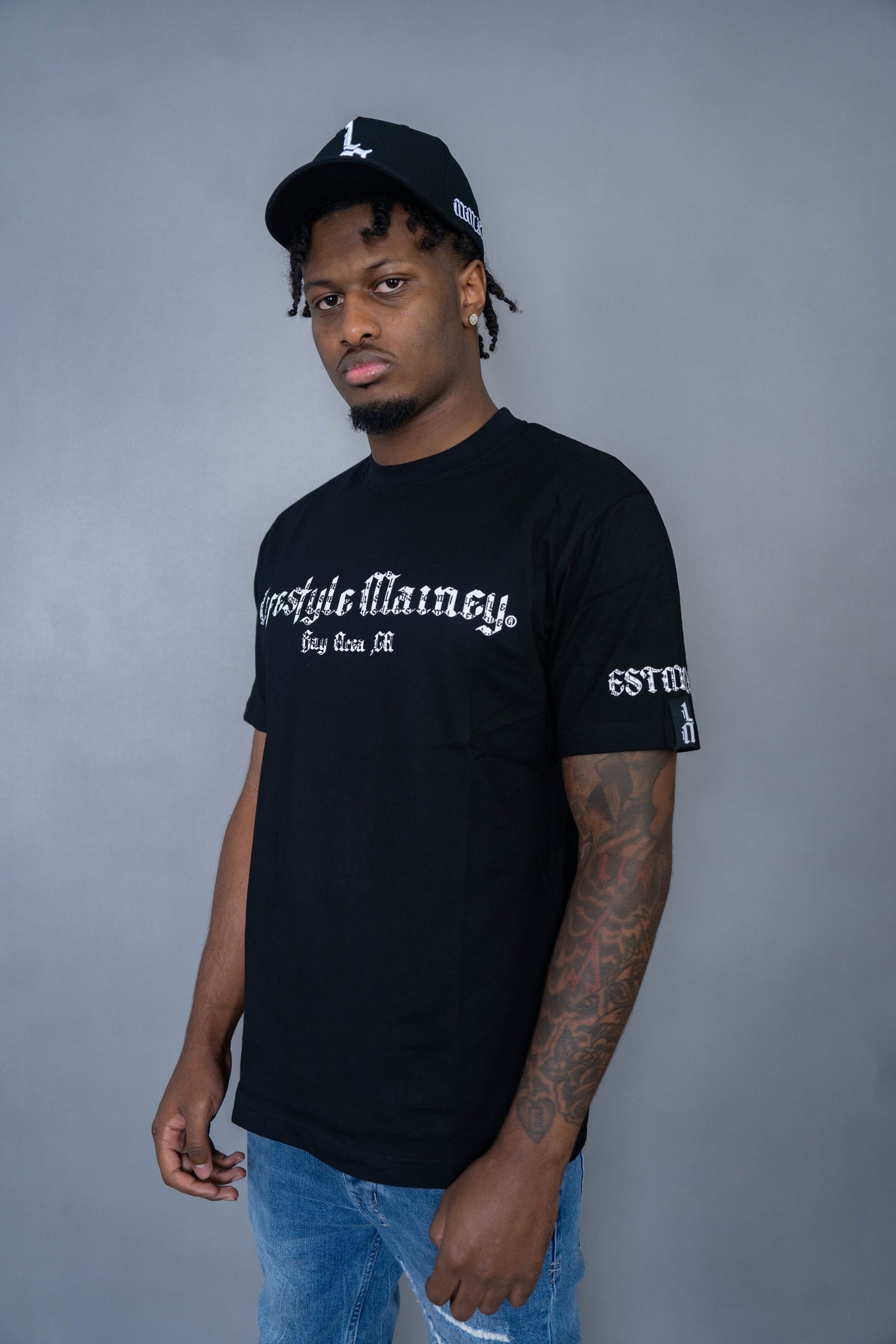 LM Black T-shirt “Respect my Lifestyle”