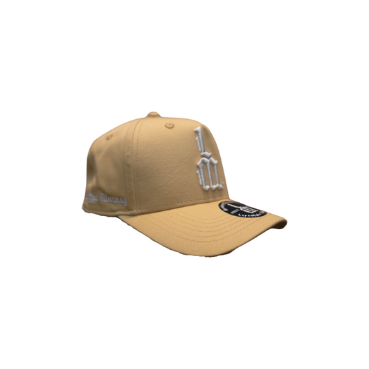 LM Tan Baseball SnapBack Hat