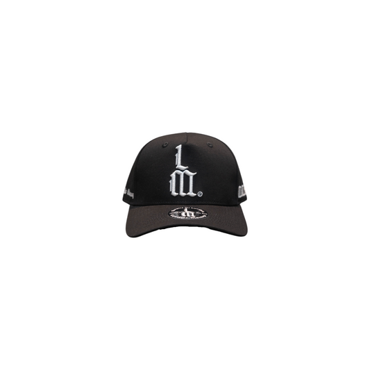 LM Black Baseball SnapBack Hat