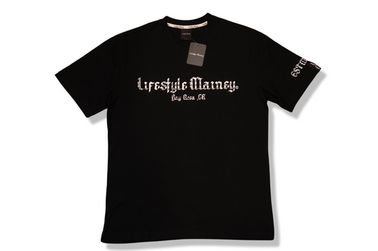 LM Black T-shirt “Respect my Lifestyle”