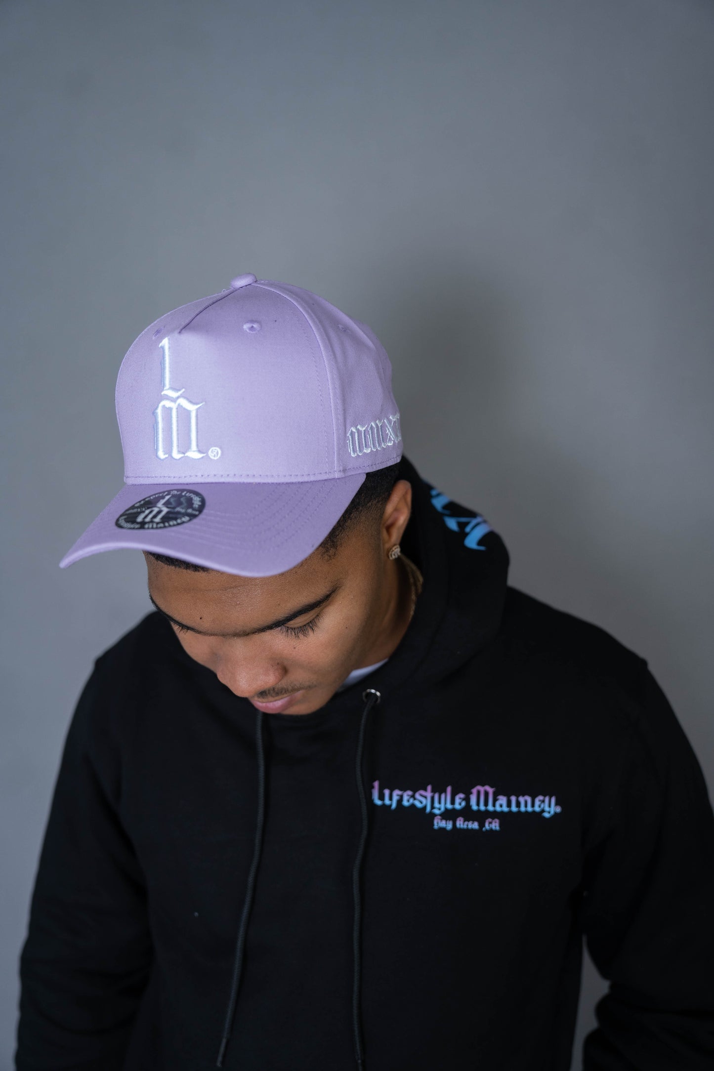 LM Light Purple Baseball SnapBack Hat